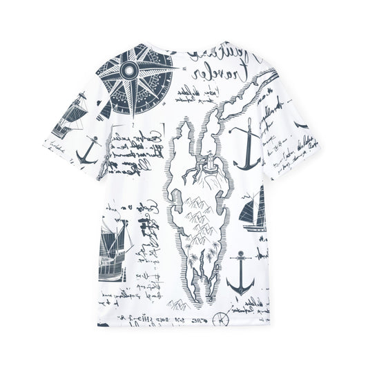 Nautical Map Men's Sports Jersey