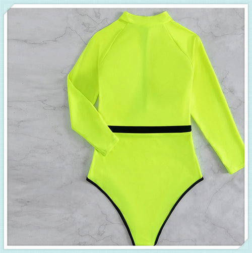 Diving one piece swimsuit