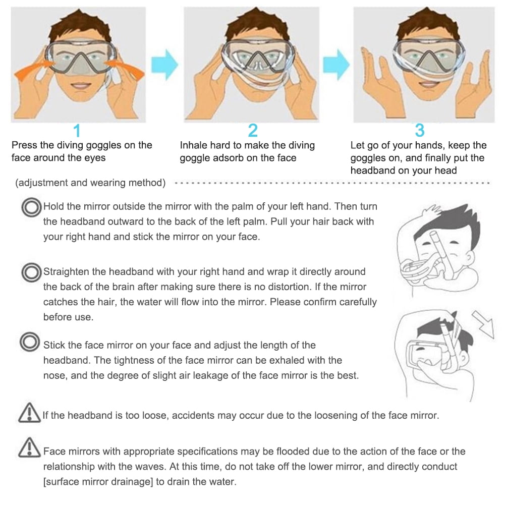 Diving Mask Panoramic HD Swim Mask