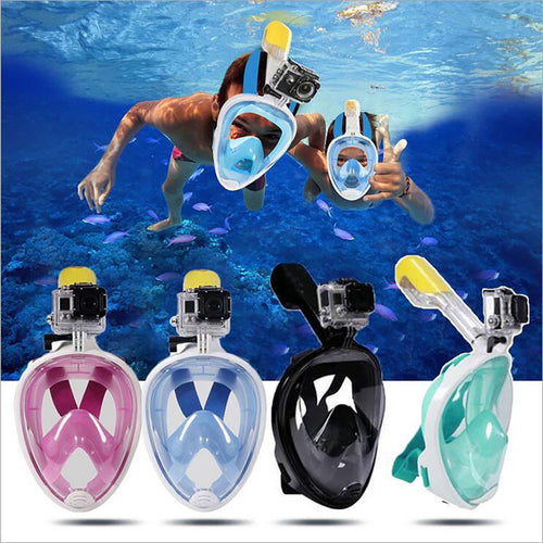Snorkel Mask Green
