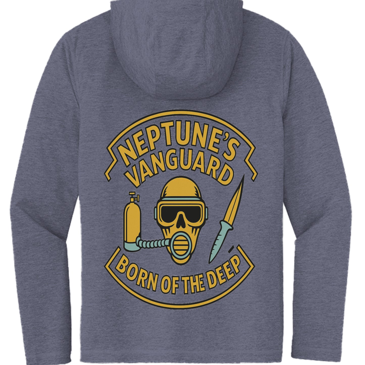 True Navy Hthr - BACK