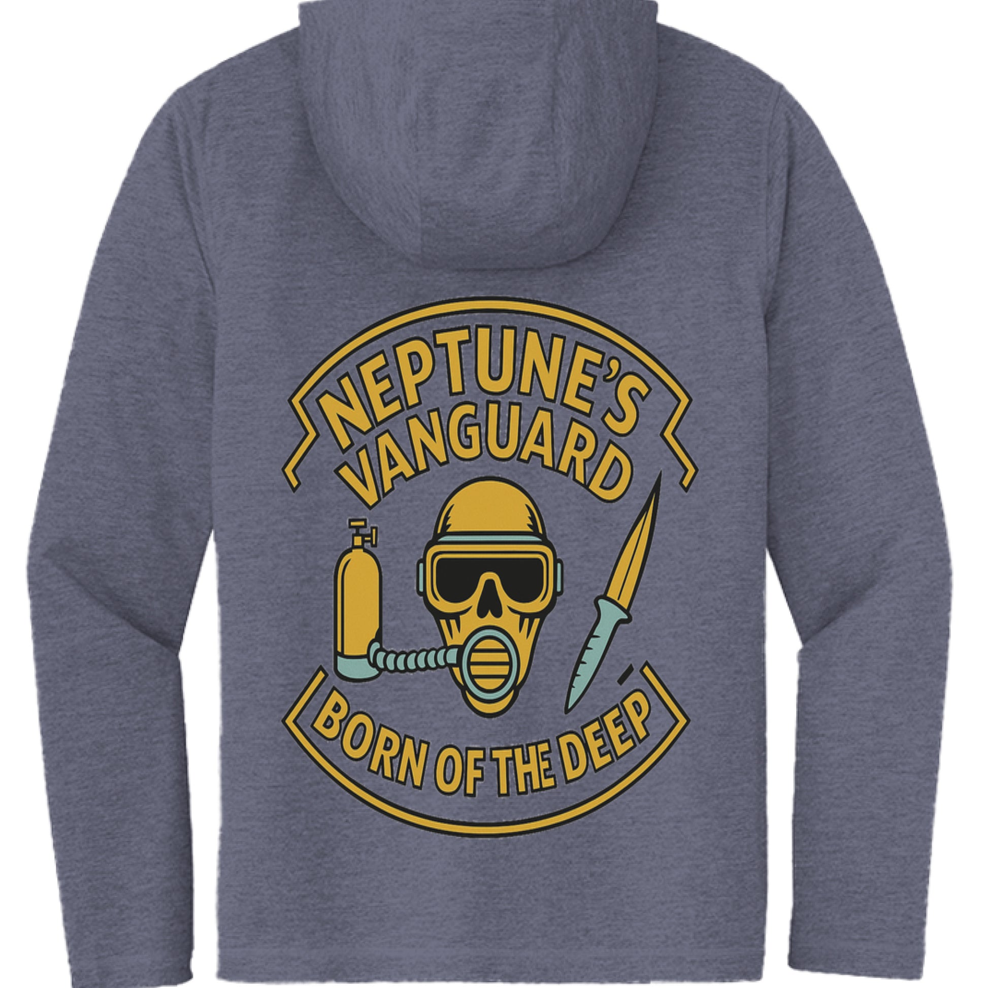 True Navy Hthr - BACK