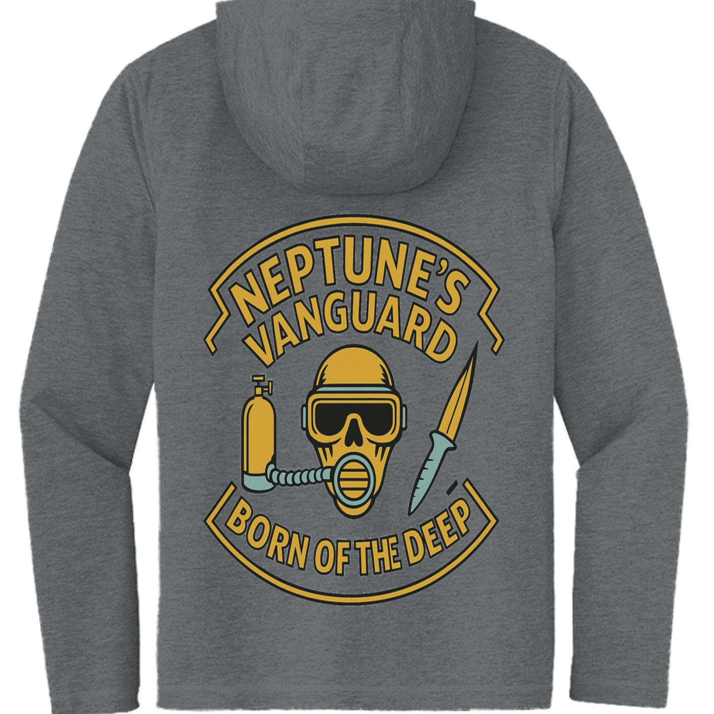 Dark Grey Hthr - BACK