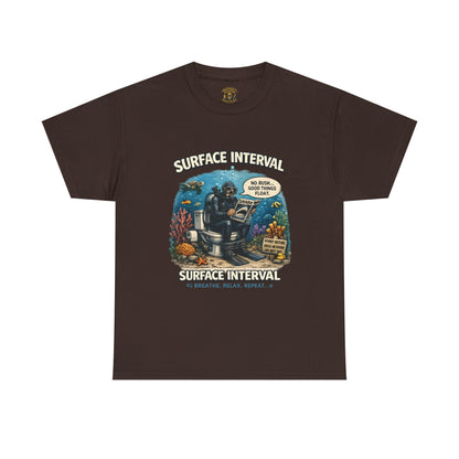 Funny Scuba Diver T Shirt | No Rush Good Things Float