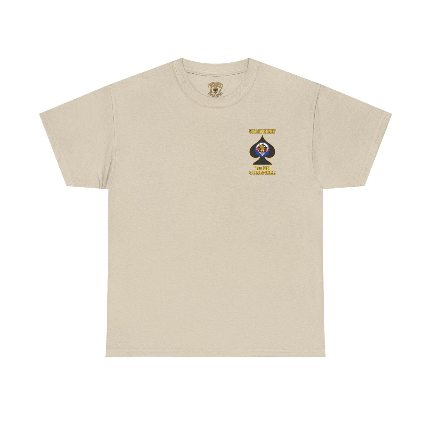 1-506th Infantry “Red Currahee” OG T-Shirt