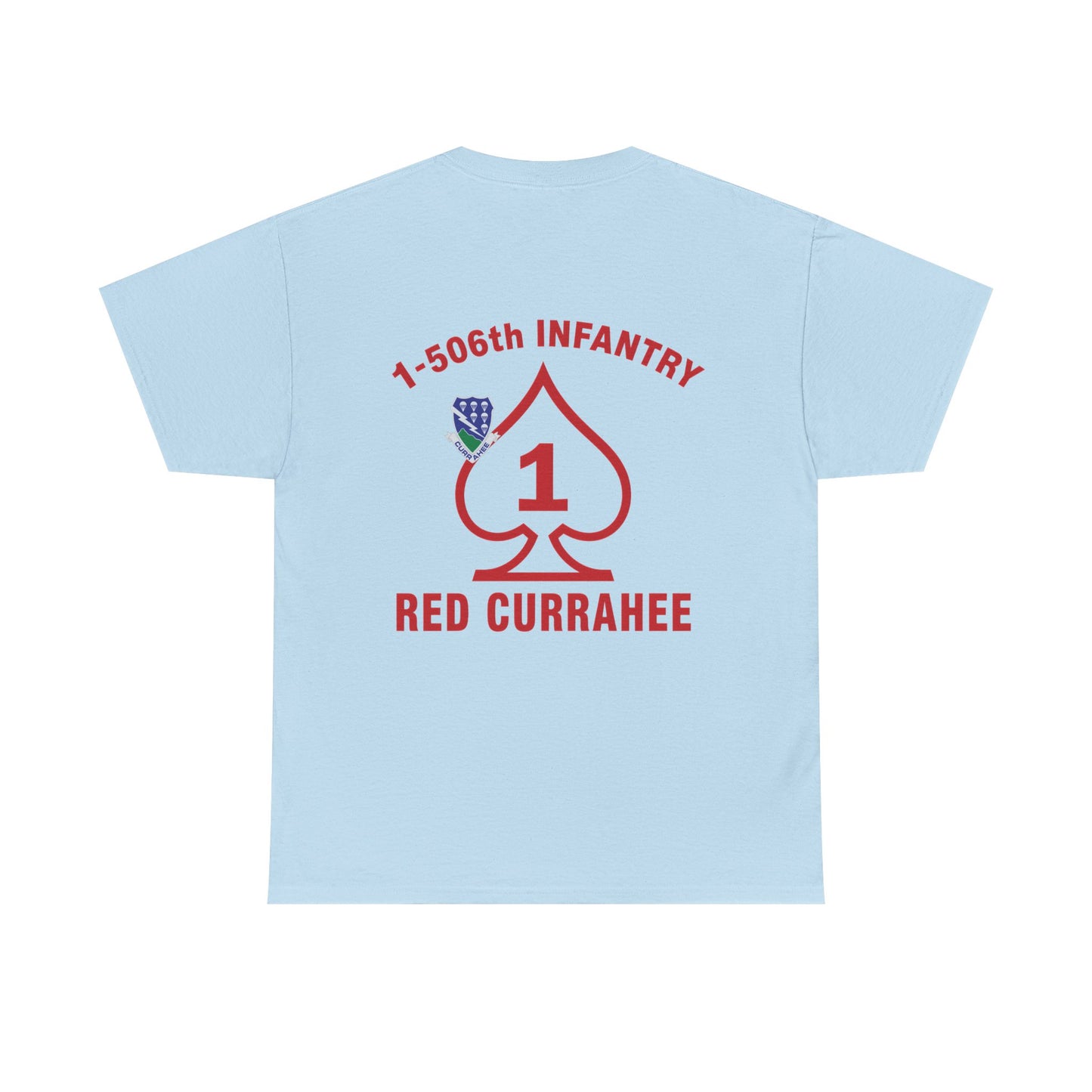 1-506th Infantry “Red Currahee” OG T-Shirt