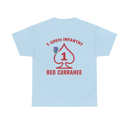 1-506th Infantry “Red Currahee” OG T-Shirt