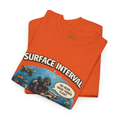 Funny Scuba Diver T Shirt | No Rush Good Things Float