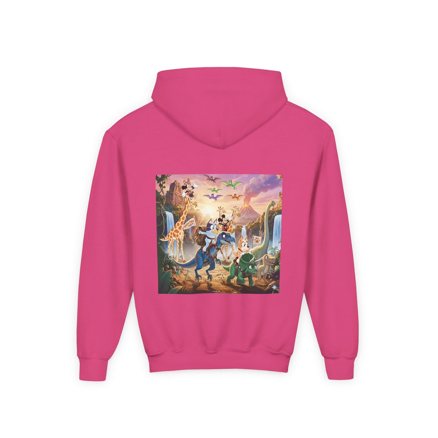 Youth Hoodie Safari Animal Adventure
