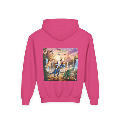 Youth Hoodie Safari Animal Adventure