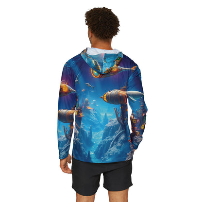 Underwater Steampunk Submarine Hooded