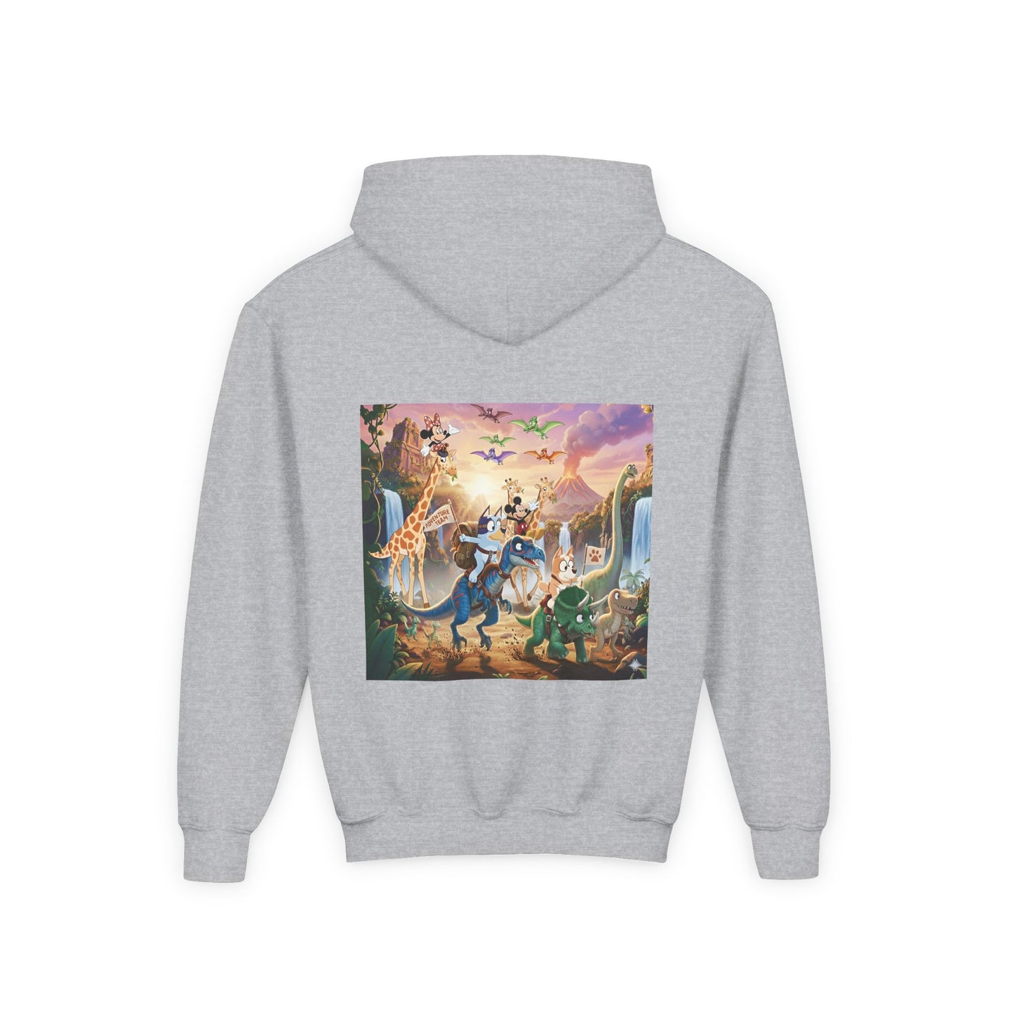 Youth Hoodie Safari Animal Adventure