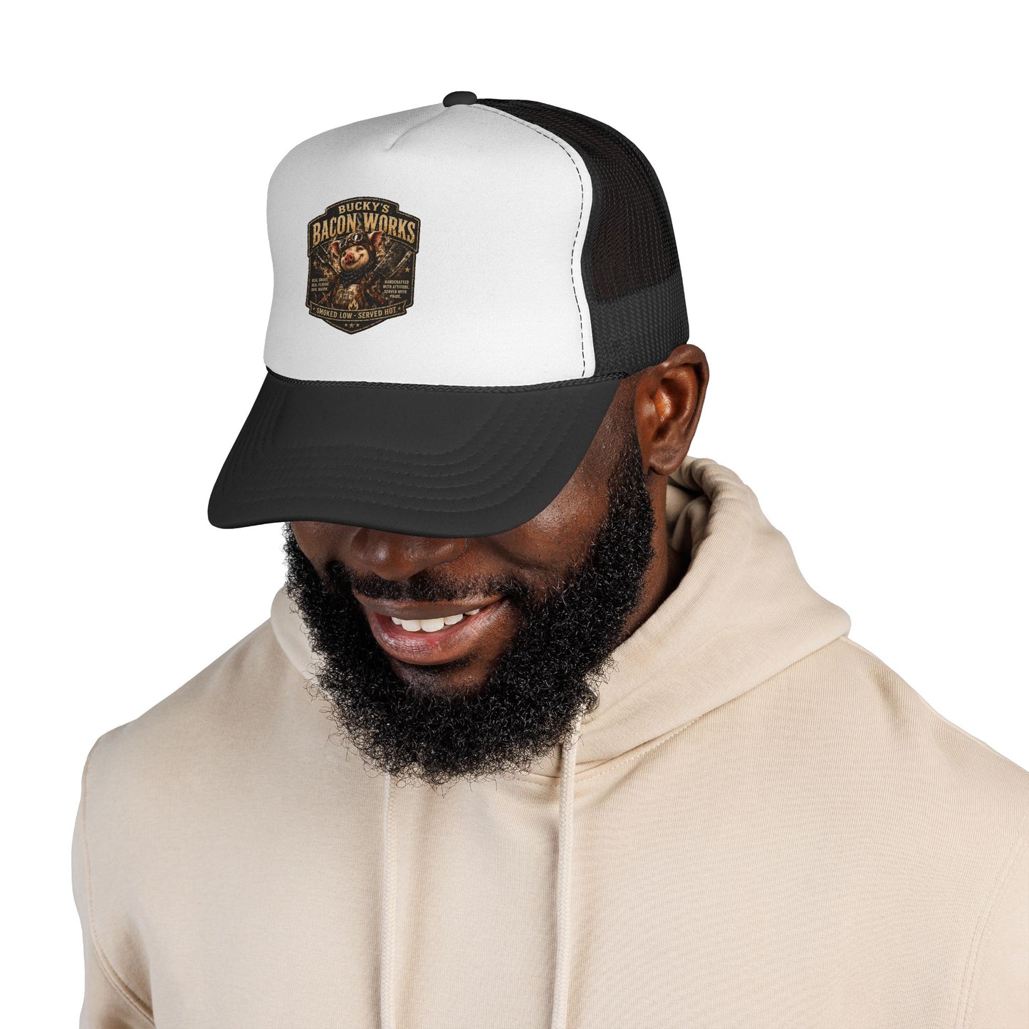 Bucky’s Bacon Works Trucker Cap