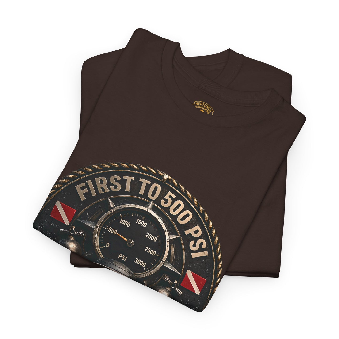 First to 500 PSI Scuba Diver Shirt