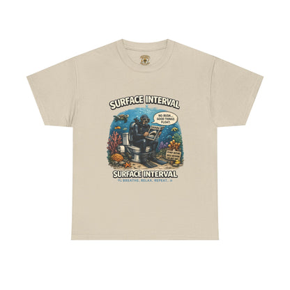 Funny Scuba Diver T Shirt | No Rush Good Things Float