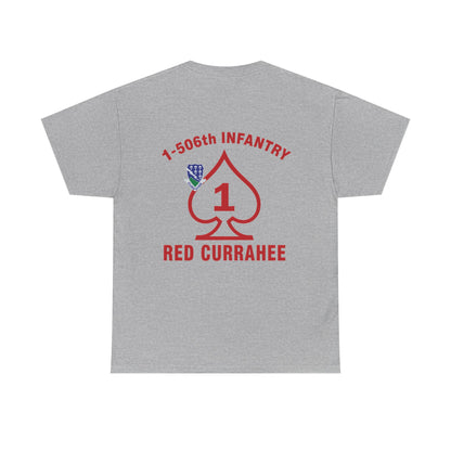 1-506th Infantry “Red Currahee” OG T-Shirt