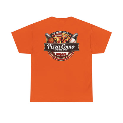 Pizza Como Sports Bar Logo T Shirt