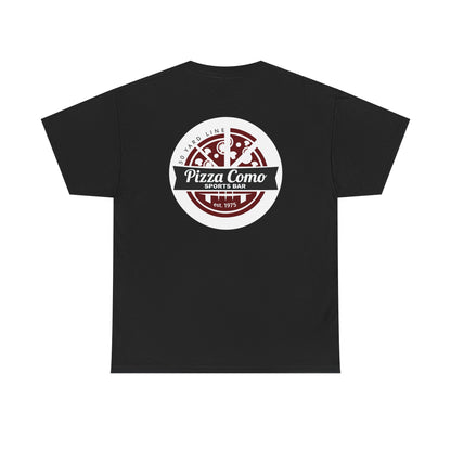 Classic 50 Yard Line Pizza Como Logo T Shirt