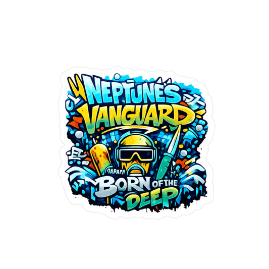 Neptune’s Vanguard 'Born of the Deep Vinyl Sticker