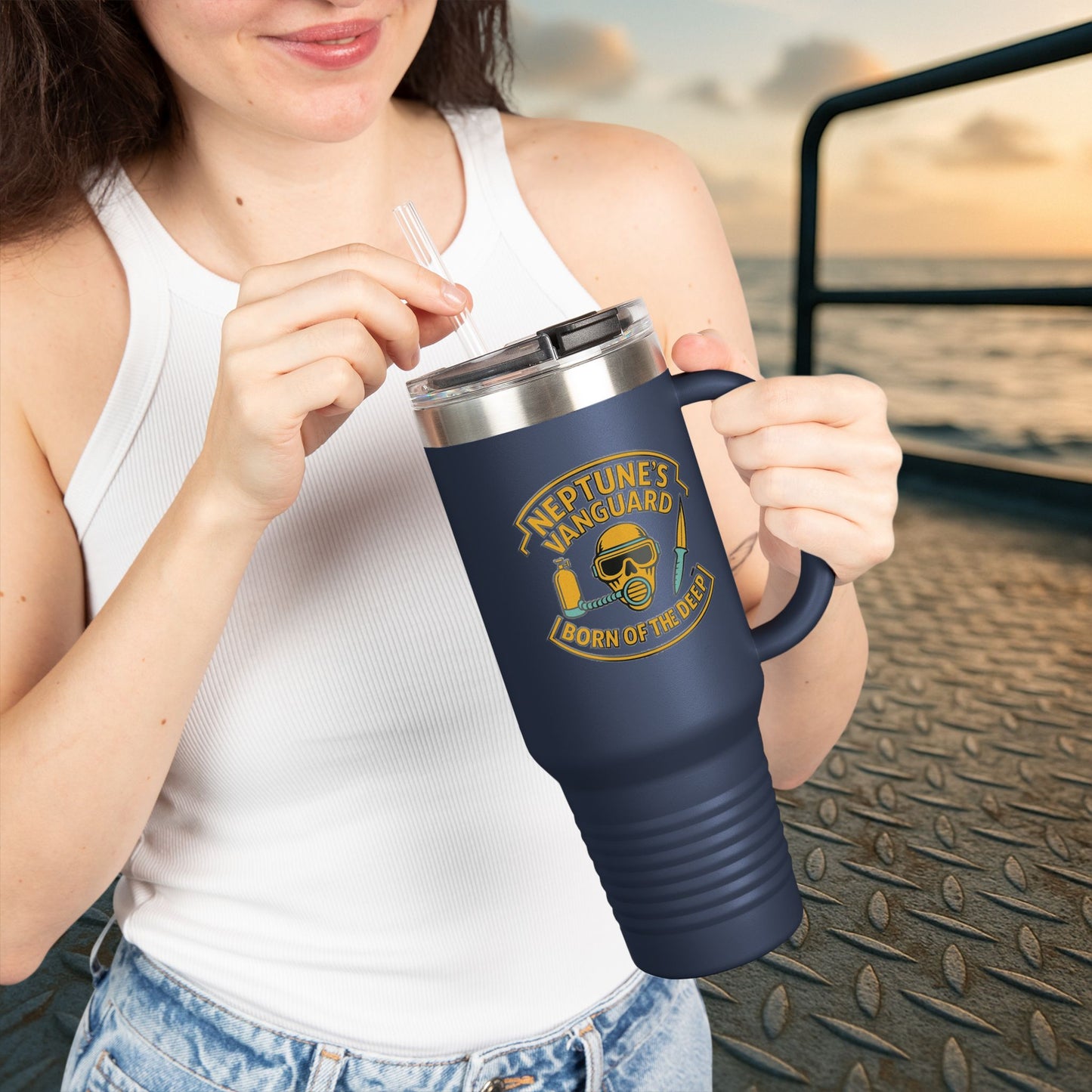 Insulated Travel Mug - 40oz Adventure Companion