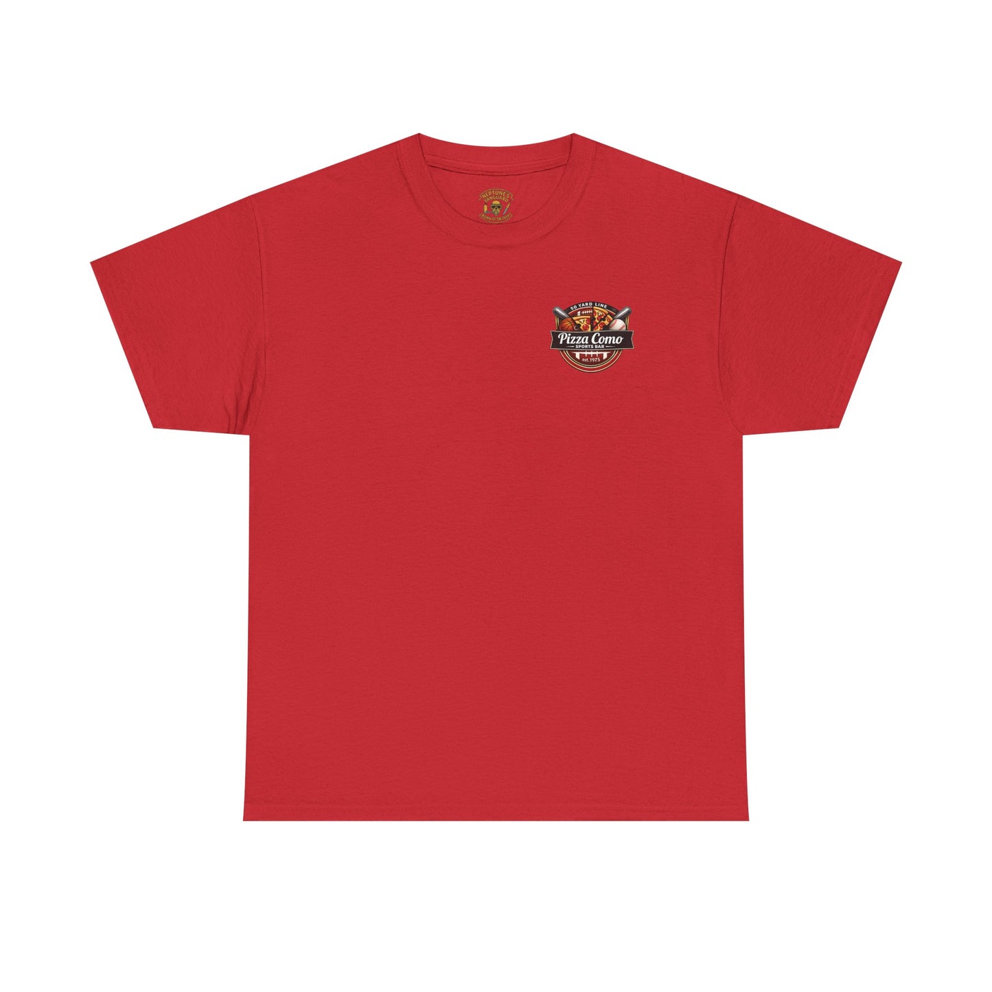 Pizza Como Sports Bar Logo T Shirt