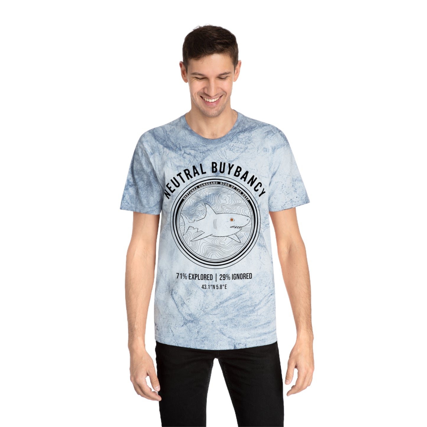 Neutral Buoyancy Tie-Dye Tee