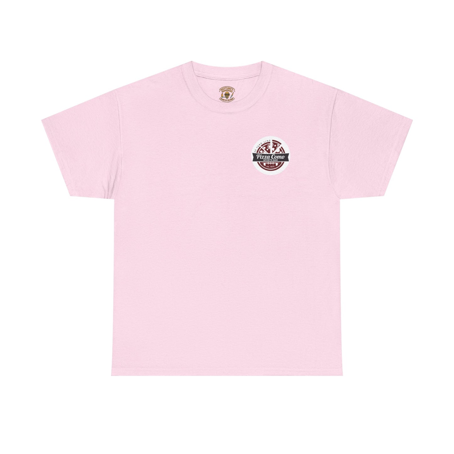 Classic 50 Yard Line Pizza Como Logo T Shirt