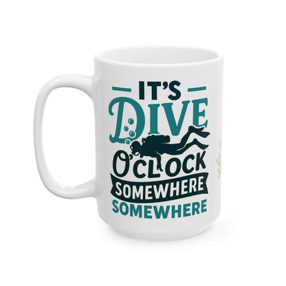 Dive O'Clock Mug