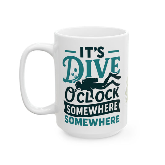 Dive O'Clock Mug