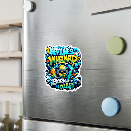 Neptune’s Vanguard 'Born of the Deep Vinyl Sticker