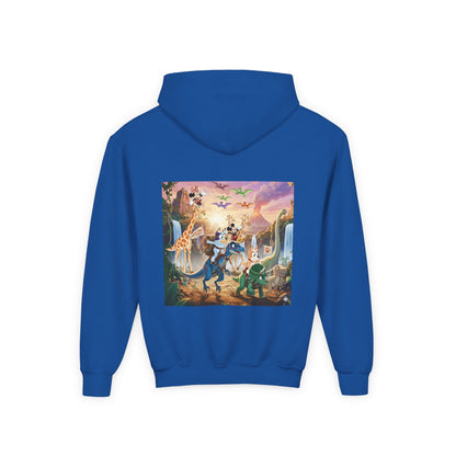 Youth Hoodie Safari Animal Adventure