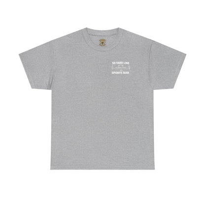 Wish You Were Beer 50 Yard Line Sports Bar T Shirt