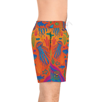 Tropical Sea Life Swim Shorts
