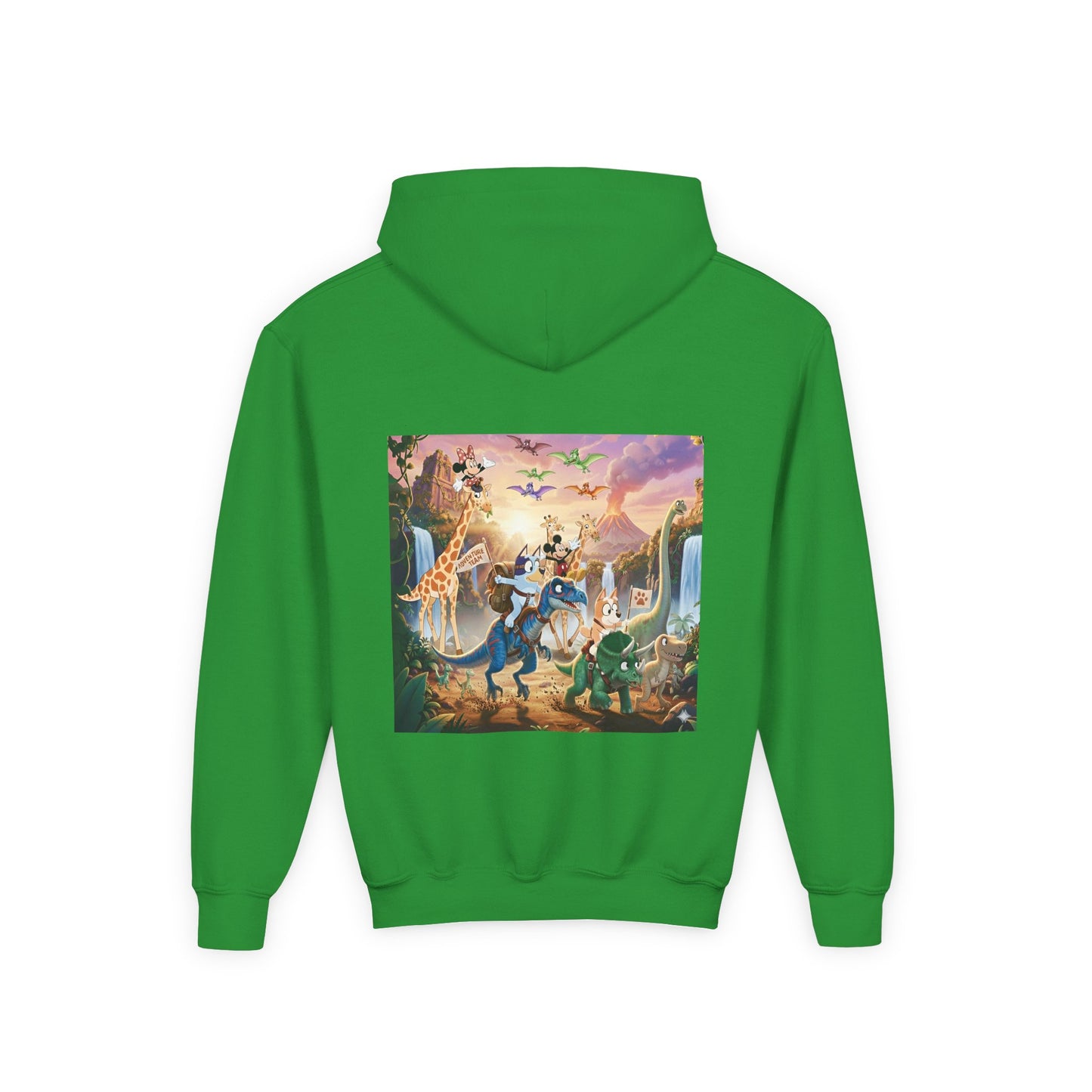 Youth Hoodie Safari Animal Adventure