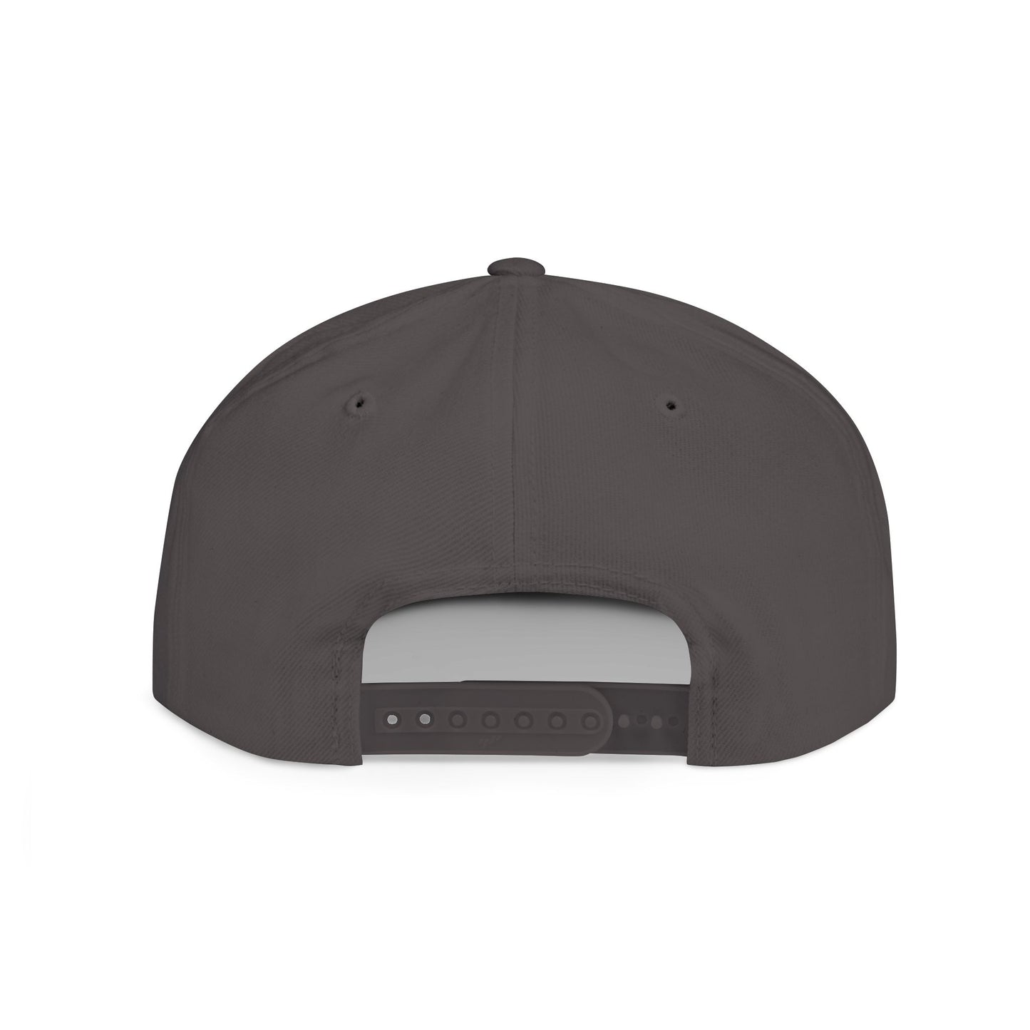 Flat Bill Snapback - 1st Infantry "Red Currakee" Spade Logo Cap