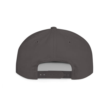 Flat Bill Snapback - 1st Infantry "Red Currakee" Spade Logo Cap