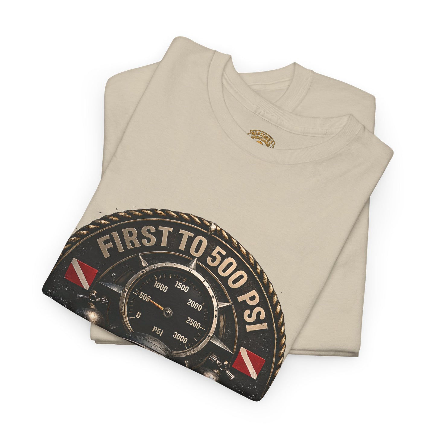 First to 500 PSI Scuba Diver Shirt