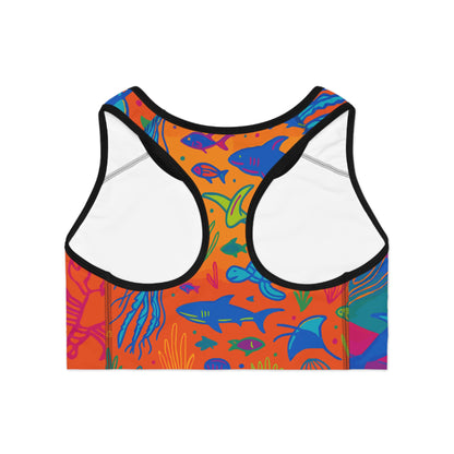 Colorful Ocean Print Activewear