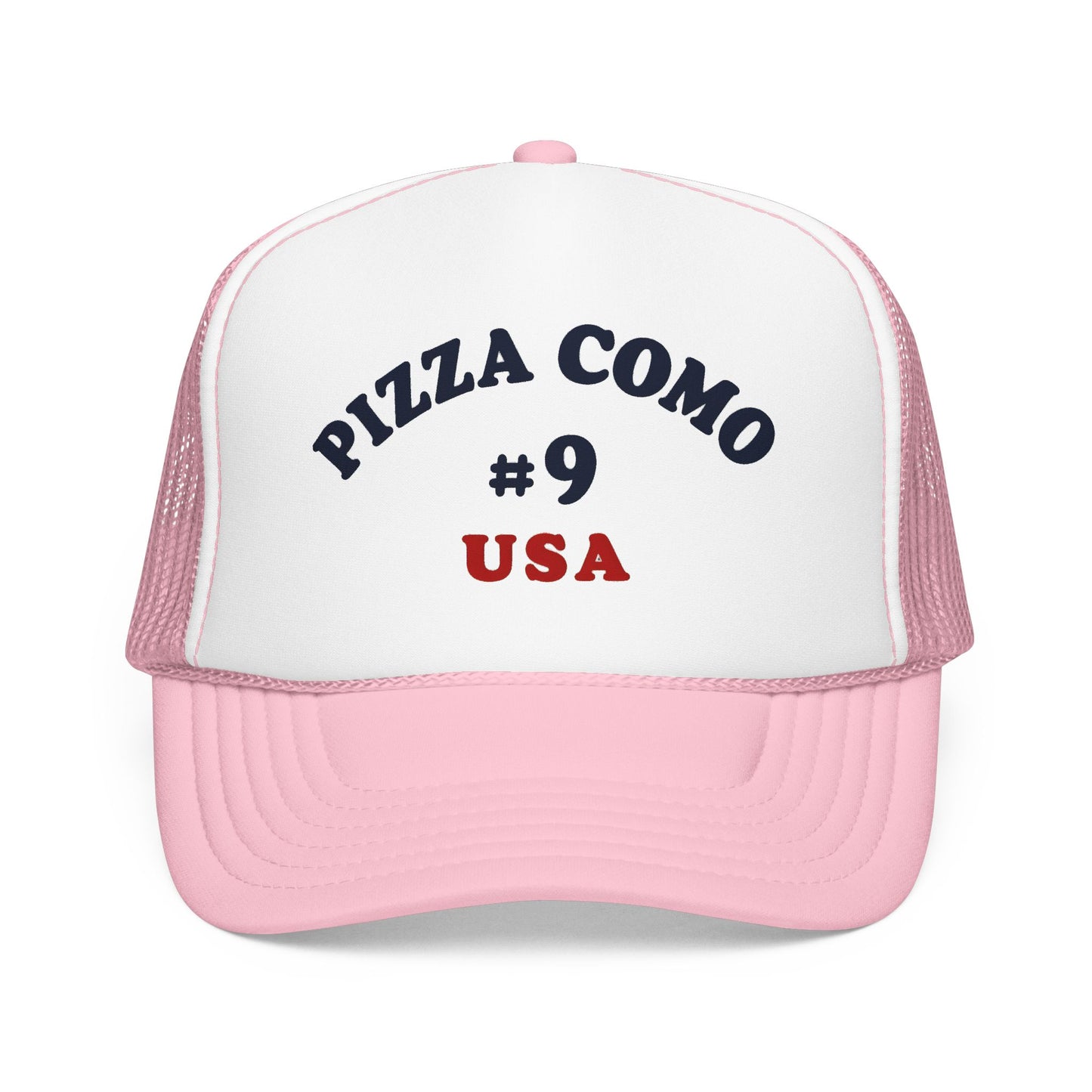 Pizza Como #9 USA 1975 Design Remake Trucker Hat