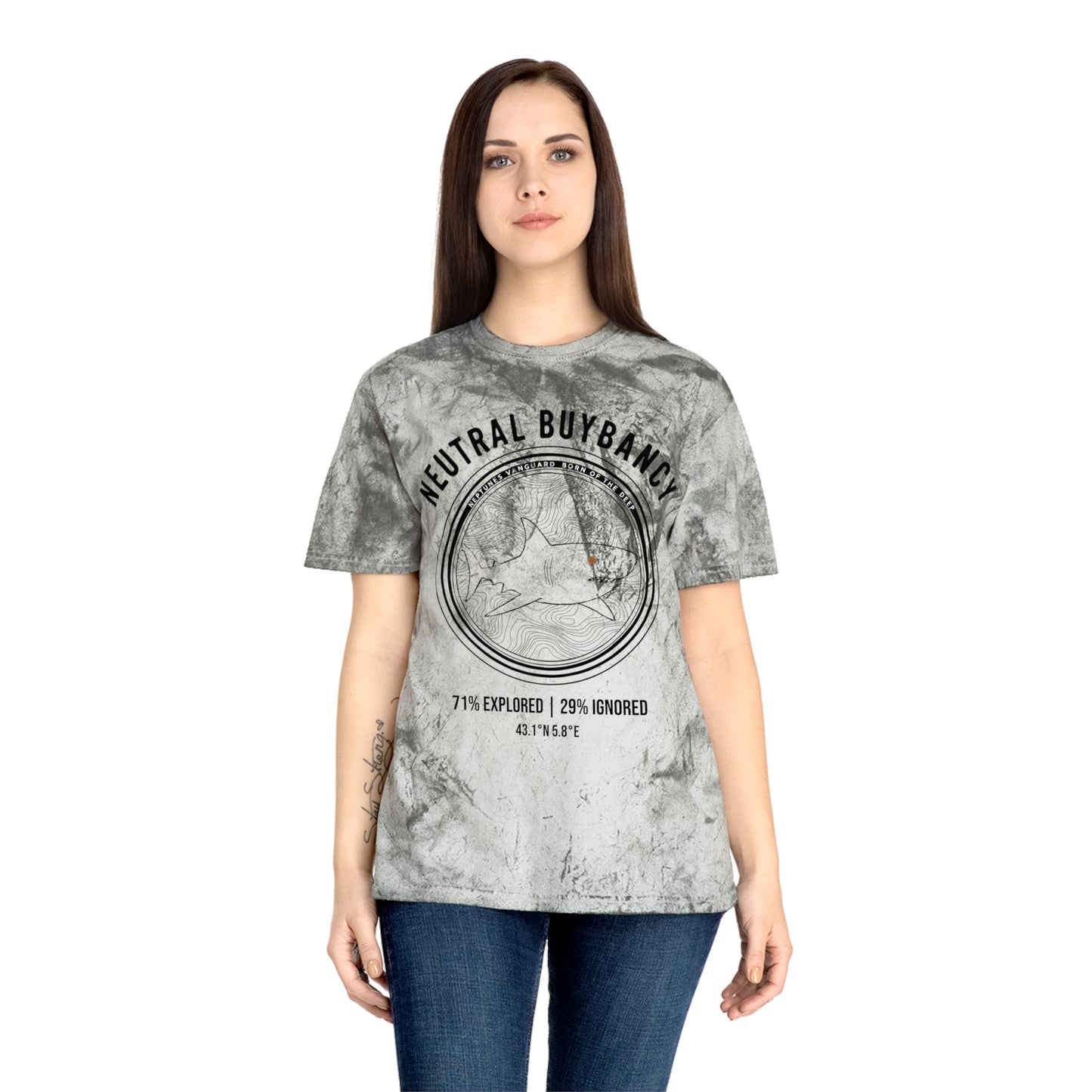 Neutral Buoyancy Tie-Dye Tee