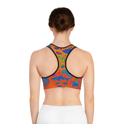 Colorful Ocean Print Activewear