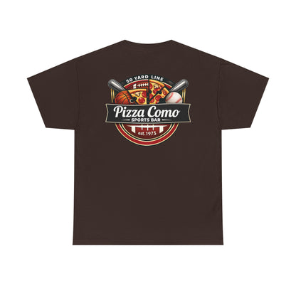 Pizza Como Sports Bar Logo T Shirt