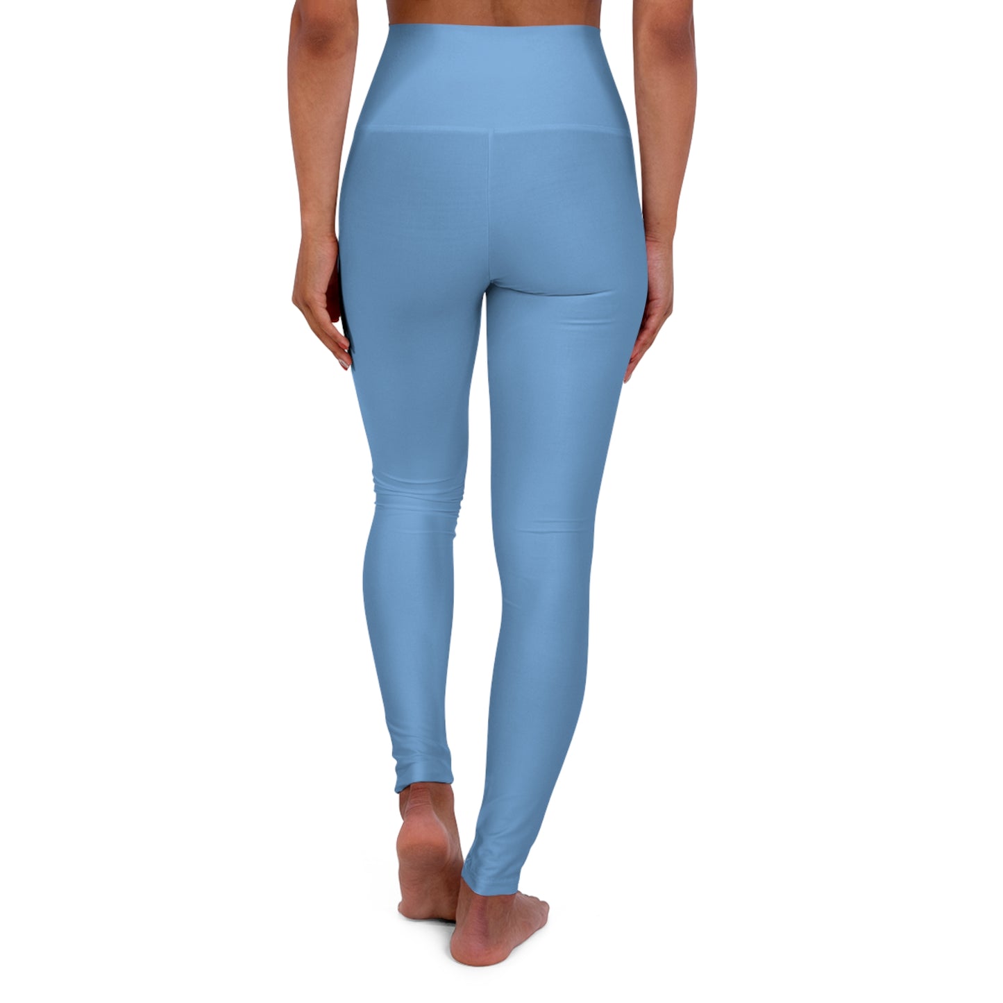 Blue High Waisted Leggings