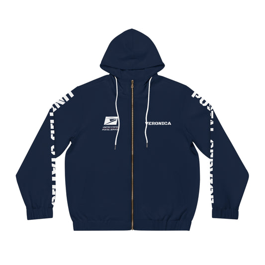 Retro Postal Pride Service Zip-Up Hoodie
