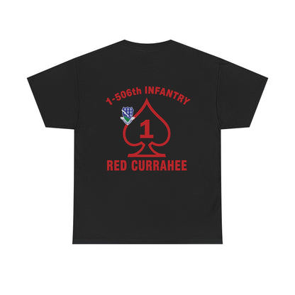 1-506th Infantry “Red Currahee” OG T-Shirt