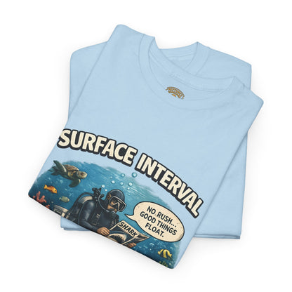 Funny Scuba Diver T Shirt | No Rush Good Things Float
