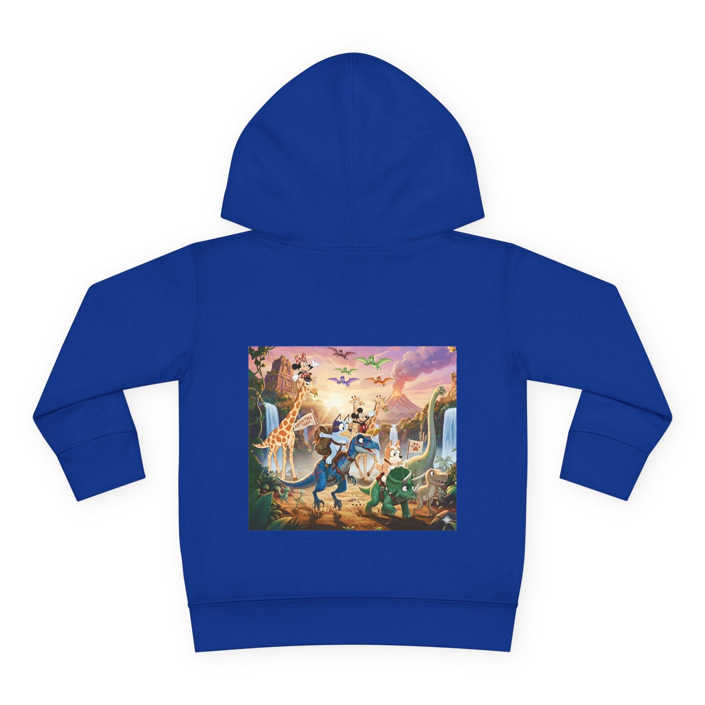 Toddler Hoodie — Cute Safari Animal Adventure Pullover