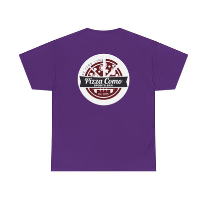 Classic 50 Yard Line Pizza Como Logo T Shirt
