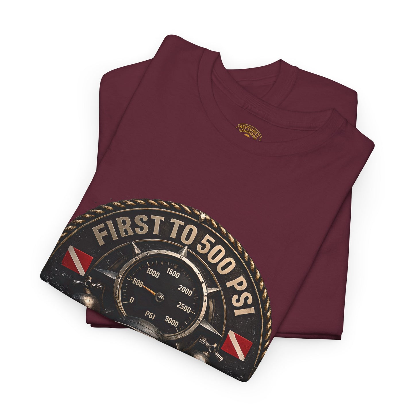 First to 500 PSI Scuba Diver Shirt