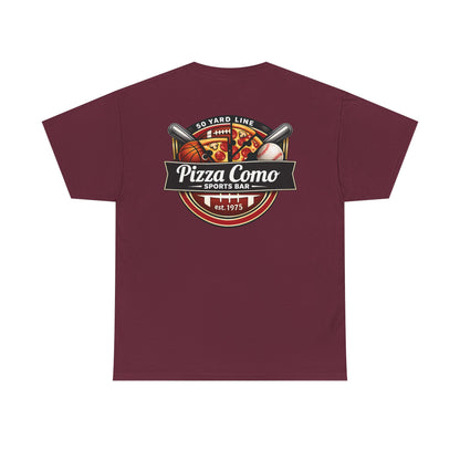 Pizza Como Sports Bar Logo T Shirt